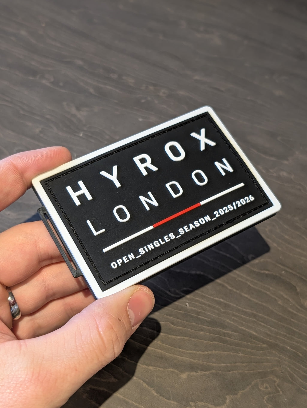 HYROX Finishers Keyring
